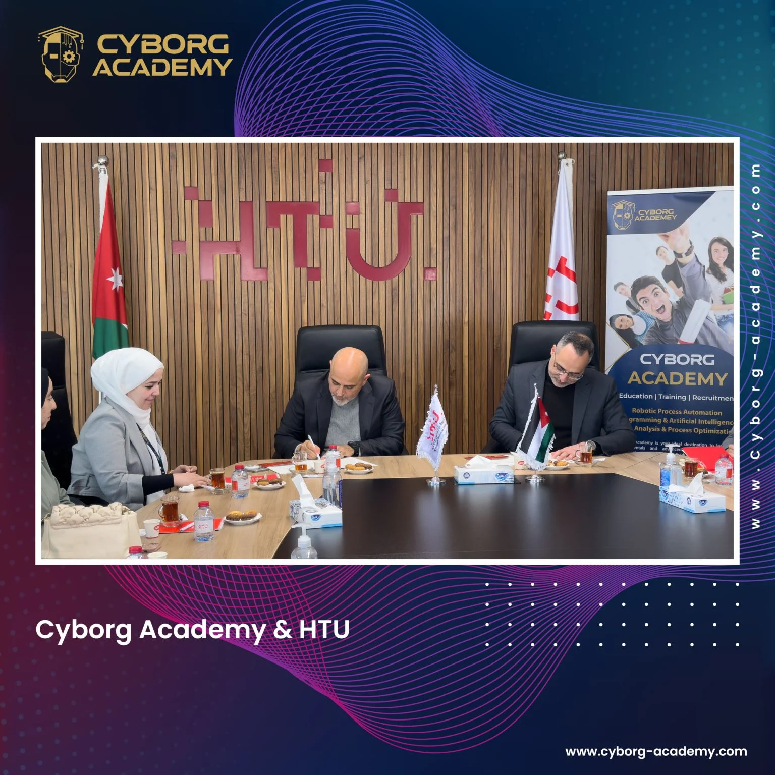 Cyborg Academy with Al Hussein Technical University (HTU)