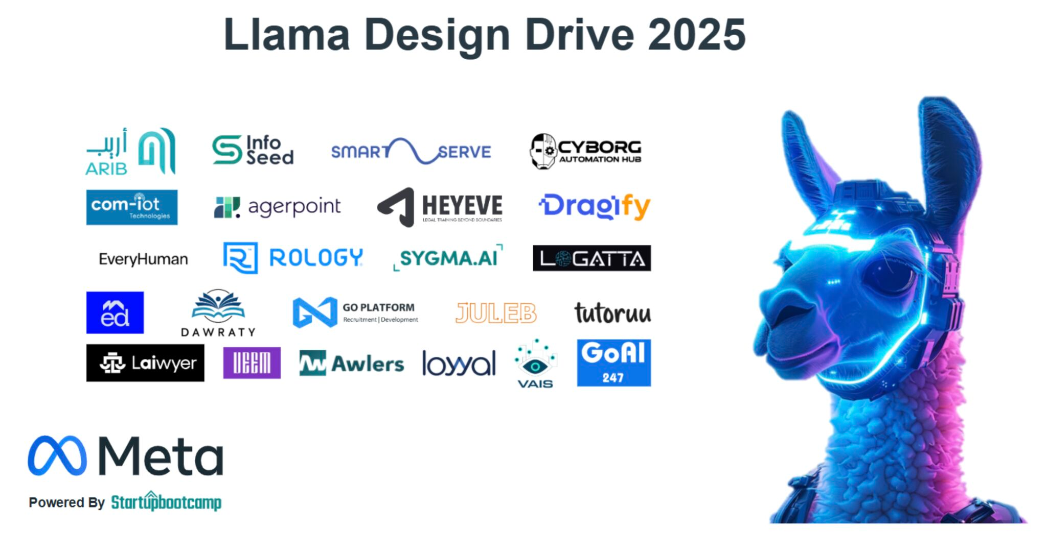 Llama Design Drive 2025